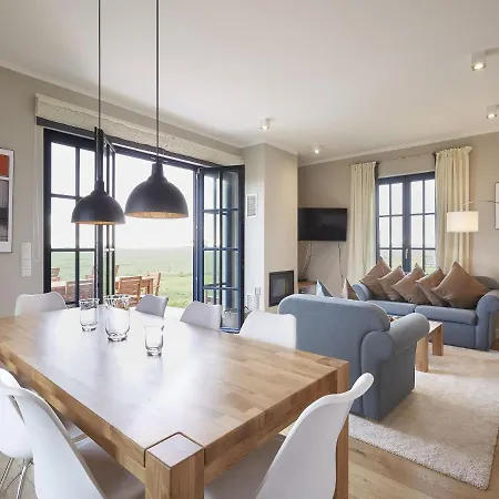 Reetland Am - Luxus Reetdachvilla Mit 3 Schlafzimmern, Sauna Und Kamin F12 *