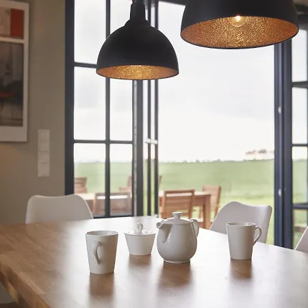 Reetland Am - Luxus Reetdachvilla Mit 3 Schlafzimmern, Sauna Und Kamin F12 Nyaraló